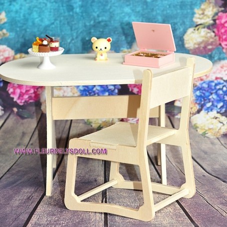 barbie desk and chair
