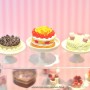 GOURMET CAKE MINIATURE LATI YELLOW BARBIE FASHION ROYALTY BLYTHE PULLIP SYBARITE TONNER FICON JAMIESHOW DIORAMA 1:6