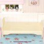 WOODEN SINGLE LINEA BED FOR SMALL DOLL BJD STODOLL OB11 LATI YELLOW PUKIFEE ...1/9