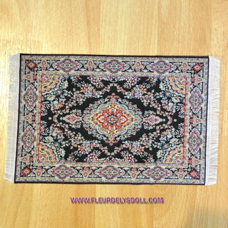 Rug Set  9LS  miniature dollhouse woven fabric carpet  1pc made in Turkey 