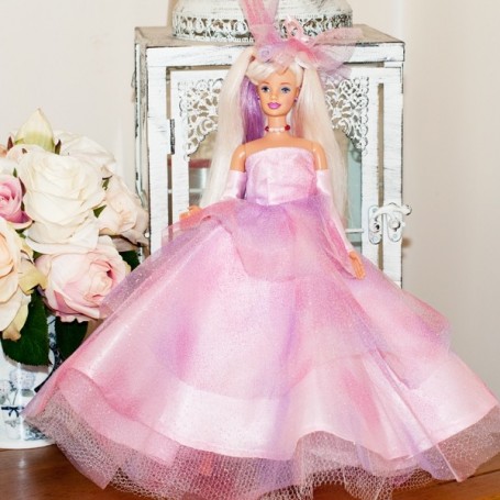 Barbie Articulated Customised La Vie En Rose With Outfit