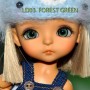 GLIB FOREST GREEN EYES 6LD03 DOLL BJD BALL JOINTED DOLL LATI WHITE PUKIPUKI 6 mm