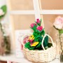 BEAUTIFUL POTTED PLANTS MINIATURE LATI YELLOW PUKIFEE BJD BLYTHE PULLIP BARBIE DOLL ROOM DIORAMA DOLLHOUSE