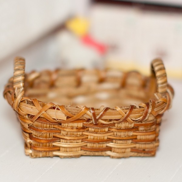 Panière osier vintage | Atelier du petit parc