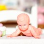 MINIATURE 3 BABY BABIES LOT FOR DOLLHOUSE DIORAMA TINY BJD LATI YELLOW PUKIFEE...