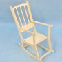 WOODEN ROCKING CHAIR FOR BARBIE FASHION ROYALTY BLYTHE PULLIP MOMOKO MONSTER HIGH DOLLHOUSE DIORAMA 1/6