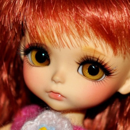 10Pcs 8mm DIY Doll Eyelashes For 1/3 1/4 BJD 18" Doll-Accessorie V0N0 
