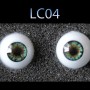 YEUX GLIB LC04 REAL GREEN RÉALISTES EYES POUR POUPÉE BJD BALL JOINTED DOLL LATI YELLOW PUKIFEE IPLEHOUSE DOLLS 14 mm