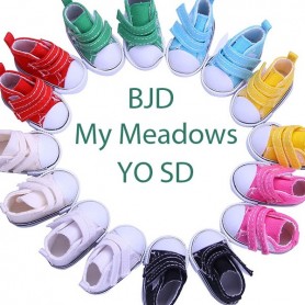 CHAUSSURES BASKETS POUR BJD MY MEADOWS YOSD 1/6 DOLLS LD  LITTLE DARLING DIANNA EFFNER SHOES DOLLS
