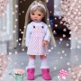 PERRUQUE MONIQUE WIG PEGGY BLOND 12/13 POUR POUPÉE BJD MEADOWDOLLS SAFFI BAILEY SYLVIA-SCARLET 18" DOLLS ETC...