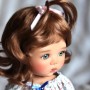 PERRUQUE MONIQUE DOLL WIG CINDY AUBURN 12.13 POUR POUPÉE BJD MEADOWDOLLS BIG SAFFI BAILEY SILVIA SCARLETT... 18" DOLLS