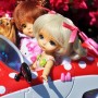DOLL WIG CAMILLE VANILLE BJD LATI YELLOW PUKIFEE BJD MY MEADOWS CHARA NAVI DOLLZONE LANKUI 5/6