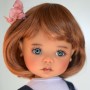PERRUQUE MONIQUE DOLL WIG BOB DORIS ROUX CARROT 12.13 POUPÉE BJD MEADOWDOLLS 18" DOLLS ETC...