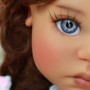 OVAL REAL LAVENDER 18 mm GLASS EYES FOR DOLL BJD BALL JOINTED DOLL MY MEADOWS SAFFI BAILEY