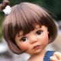 OVAL REAL ACAJOU BROWN 18 mm GLASS EYES FOR DOLL BJD BALL JOINTED DOLL MY MEADOWS SAFFI BAILEY