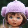 OVAL REAL GREEN GREY 12 mm GLASS EYES FOR DOLL BJD LATI YELLOW MY MEADOWS GIGI BAILEY PATTI ...