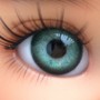 YEUX EN VERRE OVAL REAL VERT GRIS 12 mm GLASS EYES POUPÉE BJD LATI YELLOW MY MEADOWS SAFFI BAILEY TELLA GIGI