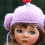 OVAL REAL GREEN GREY 12 mm GLASS EYES FOR DOLL BJD LATI YELLOW MY MEADOWS GIGI BAILEY PATTI ...