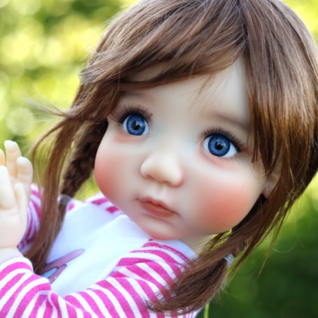 Yeux REBORN poupées gris yeux en verre globe oculaire bjd poupée dollfie reborn pour poupée 
