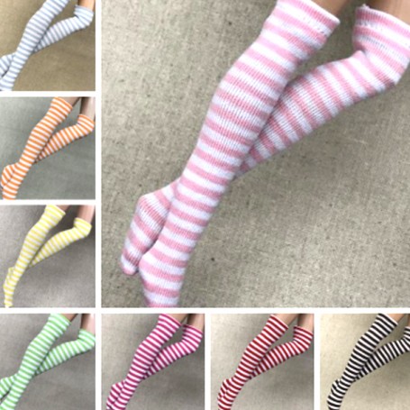 Custom Stockings For Blythe/Pullip/Obitsu/Licca/ 1/6 Scale Dolls BS237,PK& WH