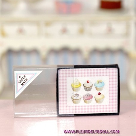 Armoire à Dessert Magasin Vitrine - Maison De Poupée Miniature Échelle 1:12 - Meuble Bois HEALERWORLD Vitrine Magasin