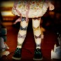 HIGH SOCKS OR STOCKINGS BUTTERFLY HAND MADE FOR BLYTHE DOLLS PURE NEEMO OBITSU LICCA CUSTOM BLYTHE BODIES
