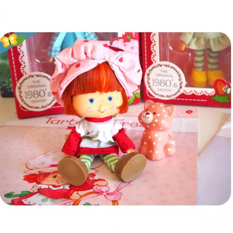 Poupée Charlotte Aux Fraises (Strawberry Shortcake) N°S489 - 14 Cm - Très Bon état