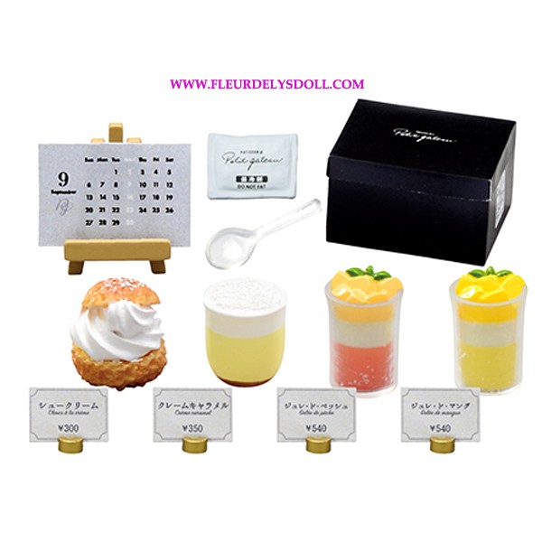 Petit Gateau Patisserie Francaise Rement Re Ment Miniature Boite A Gateau Re Ment Miniature Maison De Poupee D
