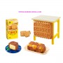 MINIATURE TABLE CAKES AND + KITCHEN RE-MENT REMENT MORINAGA BJD DOLLS BLYTHE BARBIE DIORAMA DOLLHOUSE 1/6
