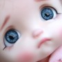 OVAL REAL CRISTAL BLUE 18 mm GLASS EYES FOR DOLL BJD BALL JOINTED DOLL MY MEADOWS SAFFI BAILEY