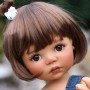 OVAL REAL ACAJOU BROWN 6 mm GLASS EYES FOR DOLL BJD IPLEHOUSE REBORN DOLL ...