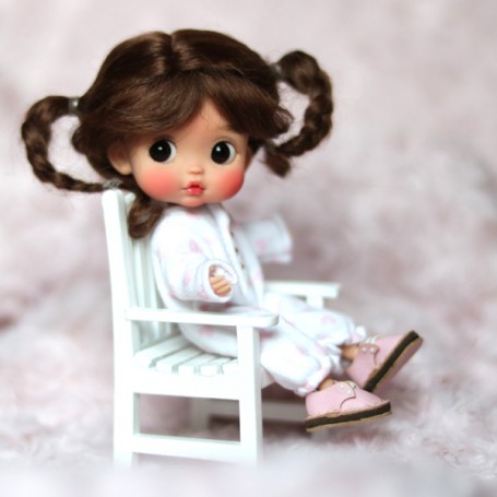 MINI REAL LEATHER LOVELY DOLL SHOES FOR OB11 STODOLL AMY DOLL LATI 