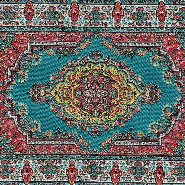 tapis de style turc miniature pour la maison de poupées 1:12 Dollhouse 