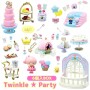 TWINKLE PARTY BRUNCH & TOASTS SET LITTLE TWIN STARS MINIATURE REMENT RE-MENT DOLL STODOLL OB11 AMYDOLL MIDDIE BLYTHE
