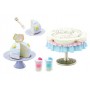 TWINKLE PARTY CREAM CAKE SET LITTLE TWIN STARS MINIATURE REMENT RE-MENT DOLL STODOLL OB11 AMYDOLL MIDDIE BLYTHE
