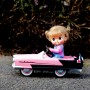 VOITURE A PEDALES ANCIENNE KADILLAC 1956 JOUET MINIATURE POUPÉE STODOLL OB11 AMYDOLL NENDOROID KKNER DIORAMA DOLLHOUSE