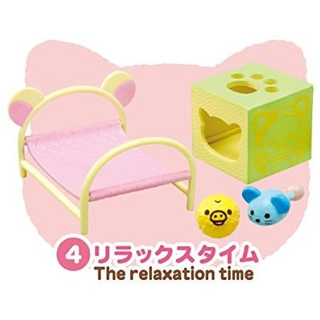 RELAXATION TIME CAT CAFE MINIATURE ACCESSORIES SET RE-MENT DOLL STODOLL OB11 BARBIE BLYTHE PULLIP DOLL 2015