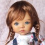 POUPÉE BJD ARTISTE DOLL SAFFI MEADOWDOLLS BB DOLL 18" 48 CM CUSTOMISÉE PAR OLESYA GAVRILENKO