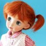 PERRUQUE MOHAIR BISOU DOLL WIG 7/8" POUPÉE BJD DIANNA EFFNER LITTLE DARLING NIKKI BRITT DOLLS DOLLFIE MSD KAYE WIGGS...