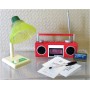YOUTH DAYS 1980'S RADIO CASSETTES +++ SET REMENT RE-MENT MINIATURE DOLL DIORAMA BARBIE BLYTHE PULLIP NENDOROID OB11 STODOLL