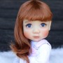 DOLL WIG ASIA RED FOX 9.10" BJD MEADOWDOLLS MAE ADRYN ZWERGNASE BLYTHE CUSTOM DOLLS ...