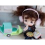 SUMIKKO SCOOTER LIVRAISON CHINESE BOWL UBER EAT DOLL MINIATURE MINIATURE RE-MENT LATI YELLOW STODOLL OB11 NENDOROID DIORAMA