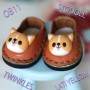 LEATHER KAWAII LITTLE KITTY SHOES FOR BJD DOLL QBABY MEADOWDOLLS TWINKLES LATI YELLOW PUKIFEE AND OTHER SMALL FOOT