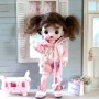 LOVELY MARINA DOLL 16 CM FULLY ARTICULATED + OUTFIT + WIG + SHOES LATI YELLOW SIZE