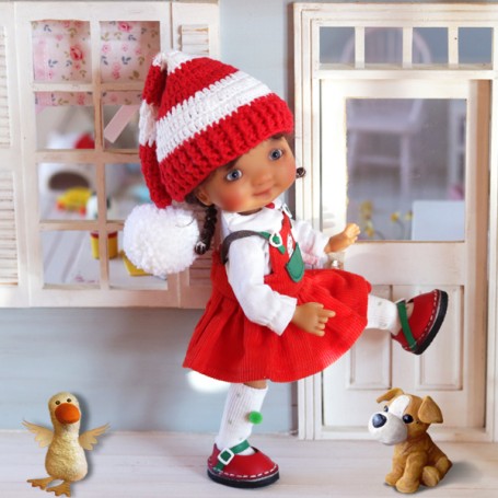 doll and me christmas dress