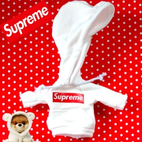 SUPREME HOODIE SWEATER OUTFIT FOR DOLL OB11 STODOLL NENDOROID NUNU SPROUT MEADOWDOLLS AMYDOLL LATI WHITE SP PUKIPUKI DOLLS