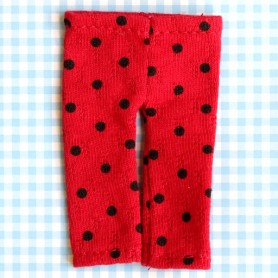 RED DOTS LEGGINGS OUTFIT FOR BJD DOLL MEADOWDOLLS TWINKLES LATI YELLOW PUKIFEE IRREALDOLL AND OTHER SMALL DOLLS