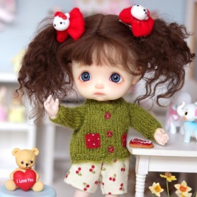 STODOLL BABY DOLL EGGY PRUNELLE ORIGINAL EXCLUSIVE DOLL WITH A YMY OR DDF BODY OB11 AMYDOLL SIZE