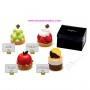 RE-MENT "PETIT GATEAU" FRENCH PASTRY FULLSET OF 8 BOX REMENT MINIATURE DOLLHOUSE DOLL DIORAMA DOLL MINI PATISSERIE