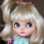 BISCOTTE BLOND DOLL WIG 9.10" BJD QBABY RODGERDOLL MEADOWDOLLS MAE ZWERGNASE BLYTHE CUSTOM DOLLS